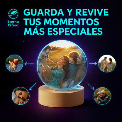 Eterna Esfera™ – Donde tus Recuerdos se Vuelven Eternos